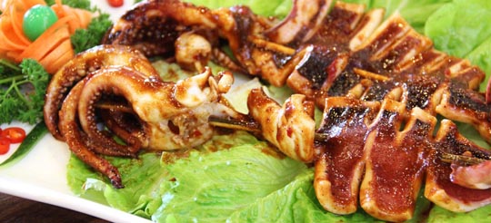 烤魷魚(yú)